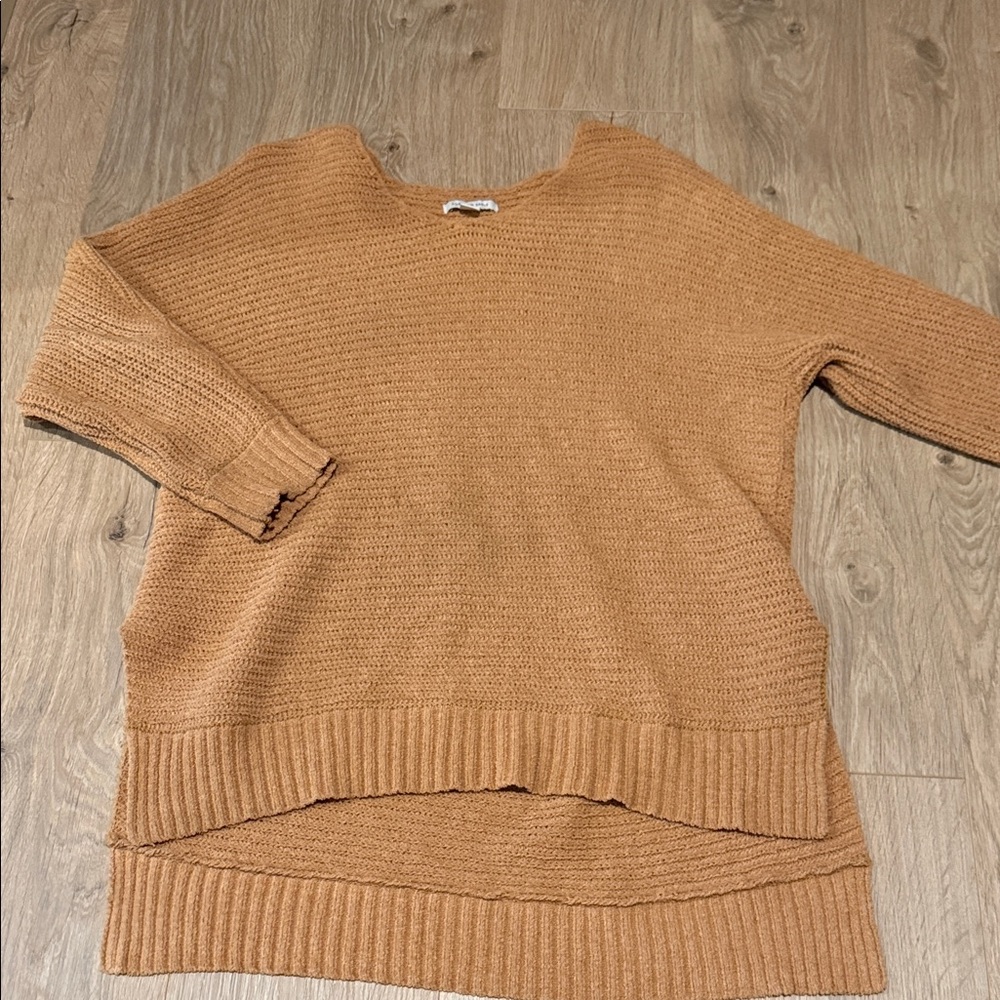 American Eagle Cozy Tan Sweater